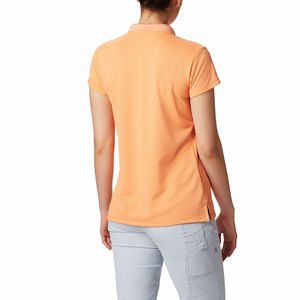 Columbia PFG Innisfree™ Kortärmad Polo Dam Gula (ODCQM6539)